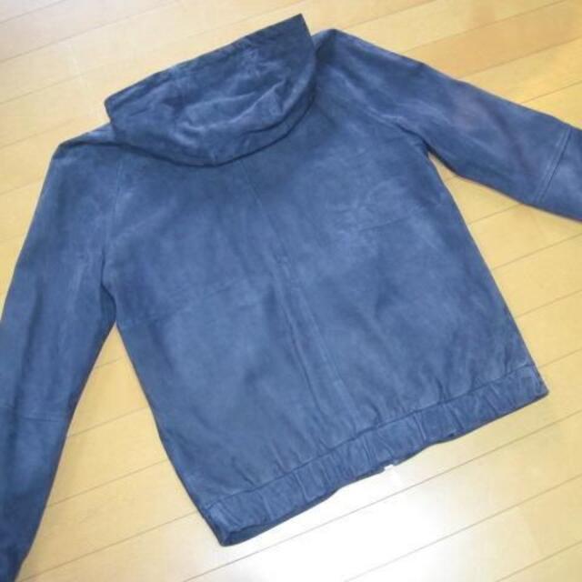 BARNEYS NEW YORK(バーニーズニューヨーク)のELEVENTY スウェードレザージャケット SUEDE HOODIE メンズのジャケット/アウター(レザージャケット)の商品写真