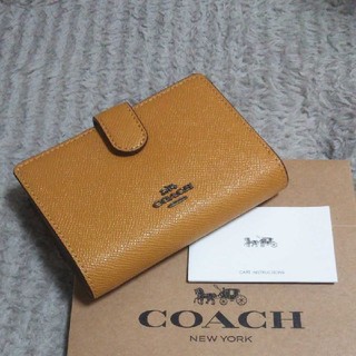 コーチ(COACH)の【新品】コーチ COACH 二つ折り財布  F11484(財布)