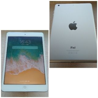 アップル(Apple)のiPad mini2 16GB シルバー wifiモデル 中古 本体のみ(タブレット)