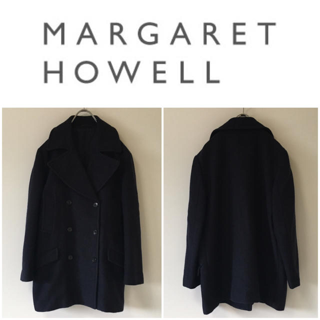 MARGARET HOWELL - 希少 旧タグ マーガレットハウエル 4ポケット ピーコート 2 ブラックの通販 by ayn