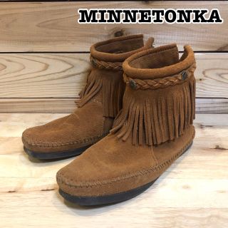 ミネトンカ(Minnetonka)の【送料無料】MINNETONKA ミネトンカ ショート ブーツ ブラウン(ブーツ)