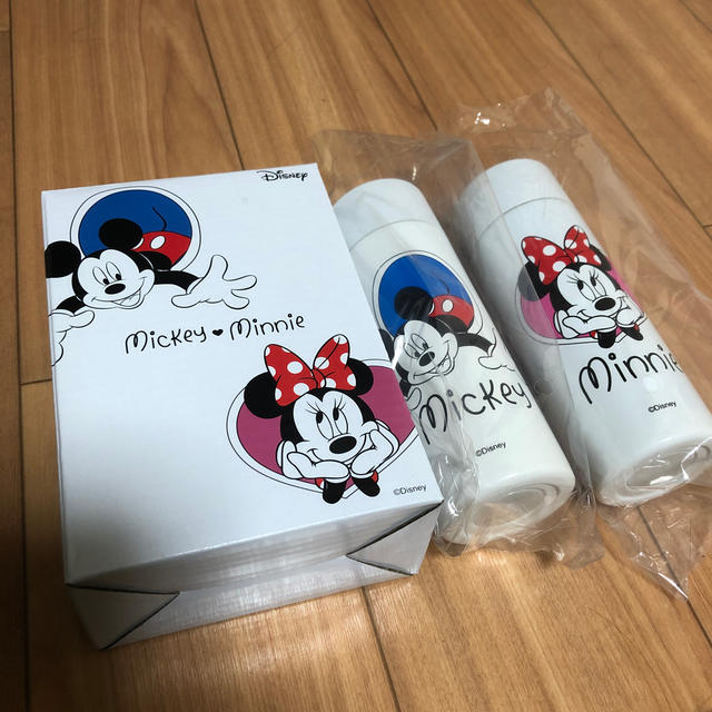 Disney(ディズニー)のミッキーミニー　ミニタンブラーセット インテリア/住まい/日用品のキッチン/食器(タンブラー)の商品写真