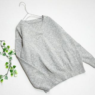 エヌナチュラルビューティーベーシック(N.Natural beauty basic)の N.   *美品 ラムウールVネックニット*(ニット/セーター)