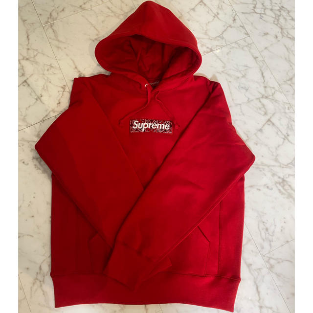 Sサイズ supreme バンダナボックスロゴブーディ