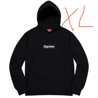 シュプリーム(Supreme)のSupreme Bandana Box Logo Hooded Black XL(パーカー)