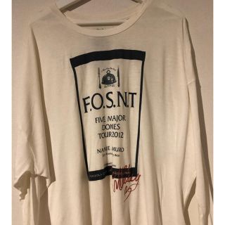 マウジー(moussy)の安室奈美恵 20th anniversary tour Tシャツ(ミュージシャン)