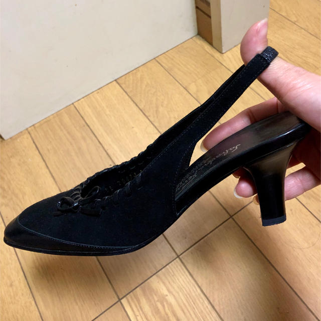 Salvatore Ferragamo(サルヴァトーレフェラガモ)のフェラガモ スェード パンプス レディースの靴/シューズ(ハイヒール/パンプス)の商品写真