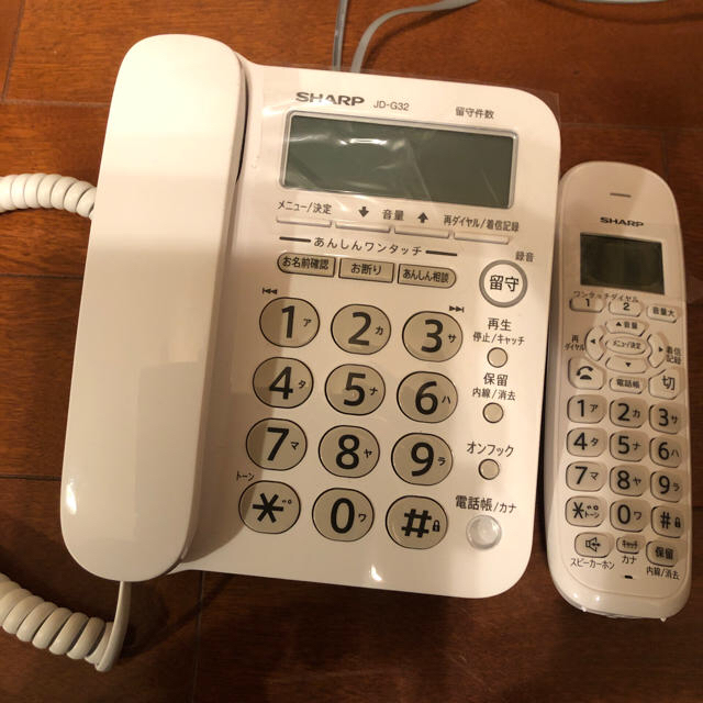 SHARP - SHARP デジタルコードレス電話機JD-G32CLの通販 by ぼちぼちさん's shop｜シャープならラクマ