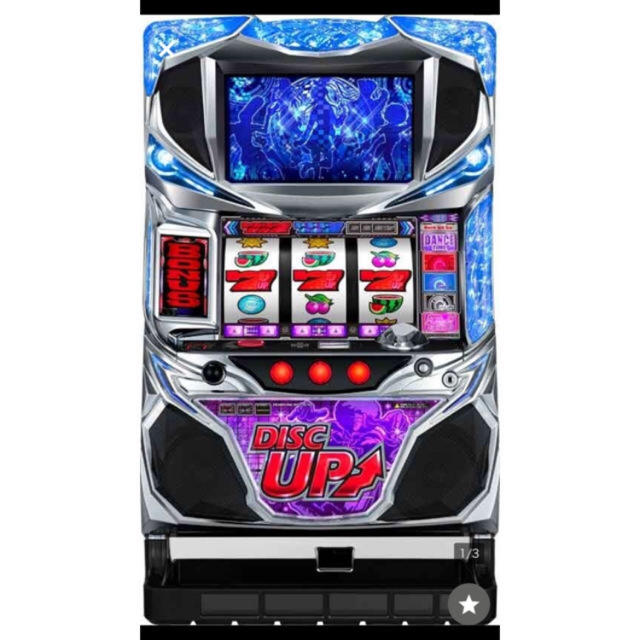 ワンピなど最旬ア! 即買い不可 パチスロ実機 ディスクup ブルー