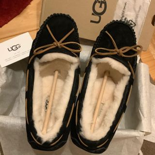 アグ(UGG)のask♪様専用* UGG DAKOTA 5612 BLACK黒 26cmモカシン(スリッポン/モカシン)