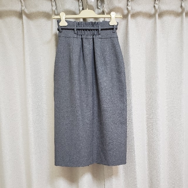 エレンディーク　elendeek スカート　グレー　1サイズ レディースのスカート(ロングスカート)の商品写真