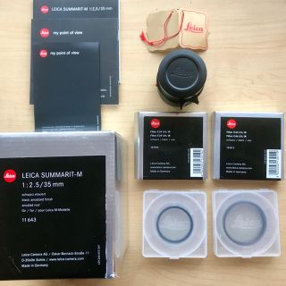 ライカ(LEICA)のLEICA ライカ ズマリット 35 f 2.5 美品 保護フィルター付(デジタル一眼)