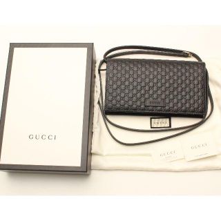 グッチ(Gucci)の新品 本物　 グッチ ショルダー　バック　クラッチ　 マイクロ グッチシマ(クラッチバッグ)