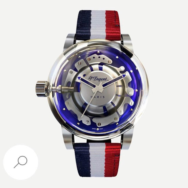 dupont 腕時計 トリコロール フランス時計