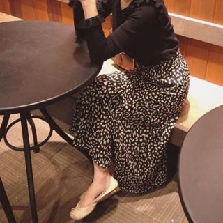 ディーホリック(dholic)のleopard skirt(ロングスカート)