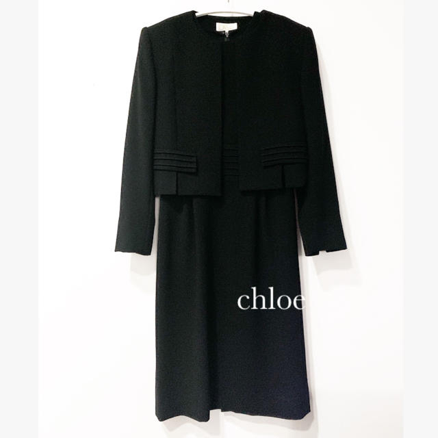 Chloe - chloe ブラックフォーマルワンピース スーツ