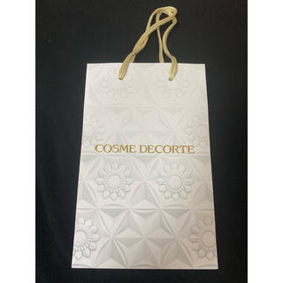 コスメデコルテ(COSME DECORTE)のコスメデコルテ　紙袋　白(ショップ袋)