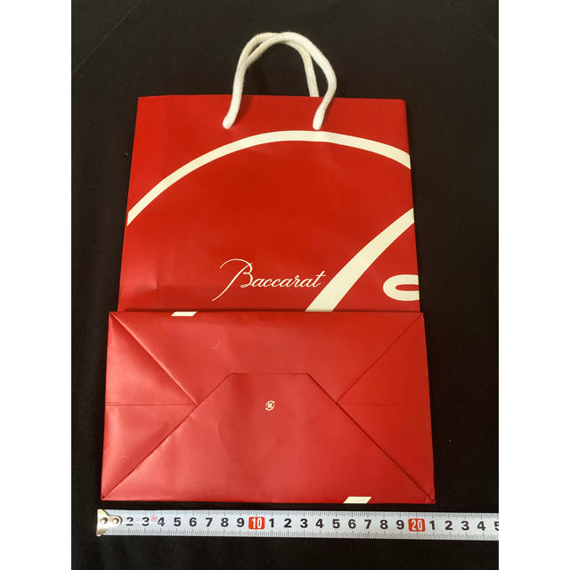 Baccarat(バカラ)のバカラ　紙袋 レディースのバッグ(ショップ袋)の商品写真
