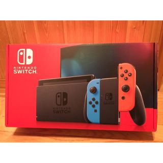 ニンテンドースイッチ(Nintendo Switch)のスイッチ 新品 未使用 未開封 新型(家庭用ゲーム機本体)