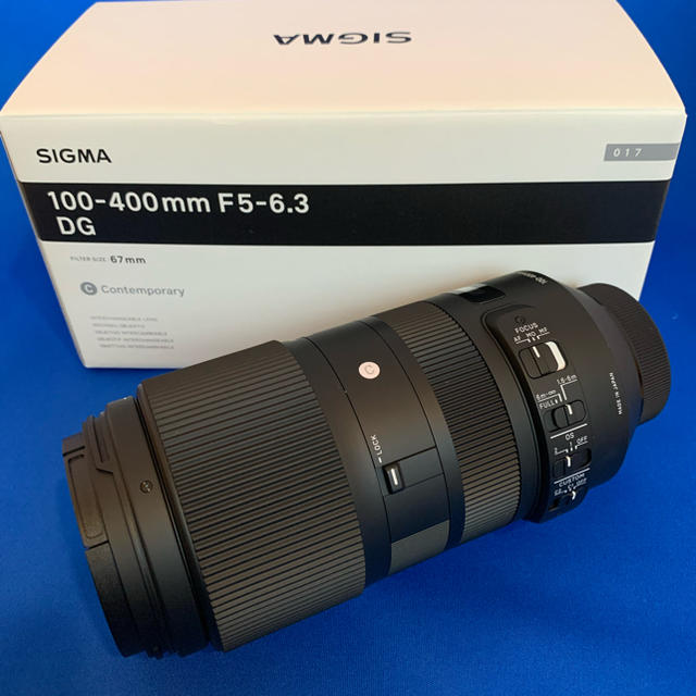 SIGMA(シグマ)のSIGMA 100-400F5-6.3 DG OS HSM ＋ USB DOCK スマホ/家電/カメラのカメラ(レンズ(ズーム))の商品写真