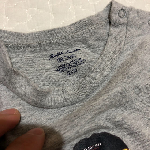 Ralph Lauren(ラルフローレン)のポロベアーTシャツ キッズ/ベビー/マタニティのベビー服(~85cm)(Ｔシャツ)の商品写真