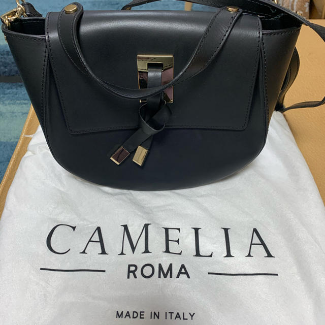 レディースCAMELIA ROMA(カメリアローマ)レザークロスボディバッグ