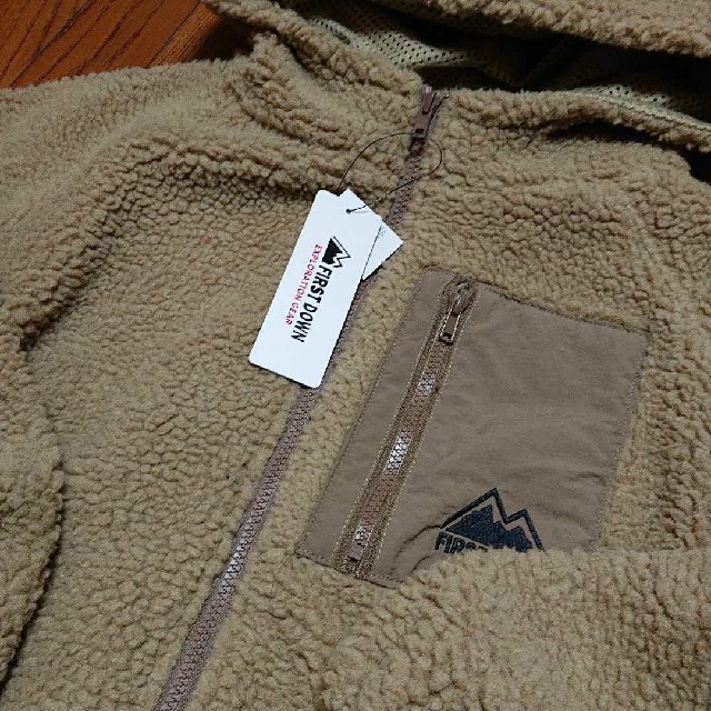 patagonia(パタゴニア)のファースト ダウン ボアZIPパーカー Lsize レディースのトップス(パーカー)の商品写真