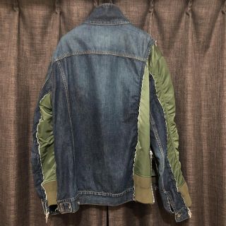 感謝価格】 間もなく取下げ予定 最終値下げ sacai 2022SS デニム 美しい商品価格 間もなく取下げ予定 最終値下げ sacai 2022SS デニムブルゾン その他