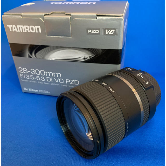 VC　レンズ(ズーム)　TAMRON　ニコン用　28-300mm　F/3.5-6.3　Di　PZD