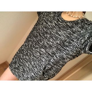 イング(INGNI)の更にお値下げ！ツイードワンピ👗🖤(ミニワンピース)