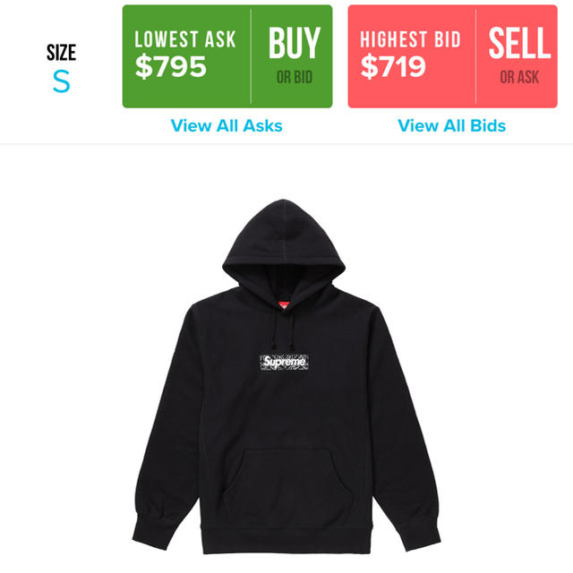 Supreme　Bandana Box Logo Hooded