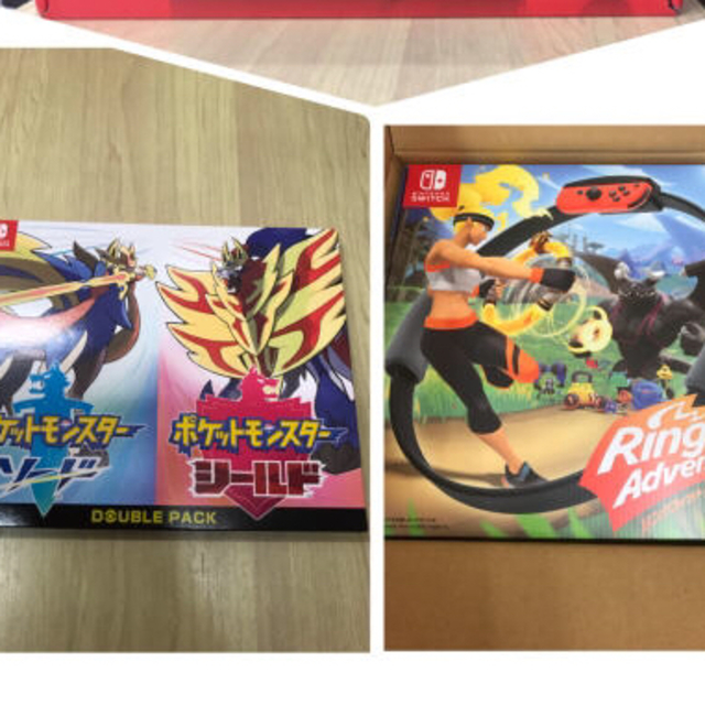 驚きの価格 Nintendo ポケモン ソード シールド リングフィットアドベンチャー ★新品 Switch - Switch 家庭用ゲーム機本体