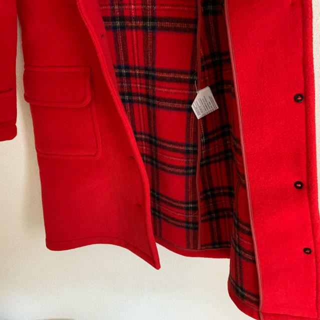 Sカラー【SILAS】英国製 イギリス製 ウール コート 赤色