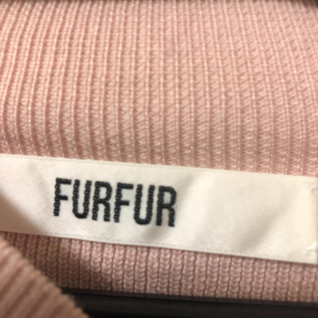 fur fur(ファーファー)のfurfur バイカラーニットセーター レディースのトップス(ニット/セーター)の商品写真