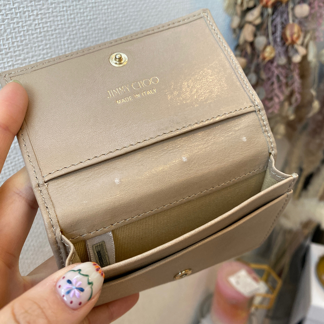 JIMMY CHOO(ジミーチュウ)のJIMMY CHOO カードケース名刺入れ レディースのファッション小物(名刺入れ/定期入れ)の商品写真