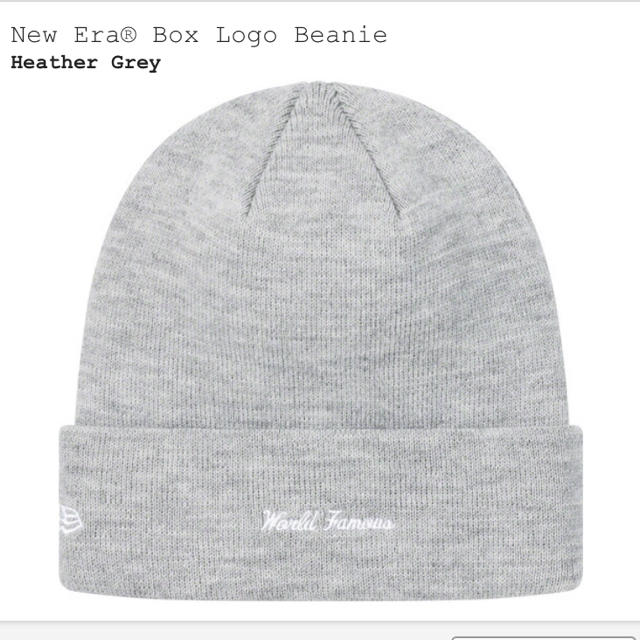 Supreme(シュプリーム)のNew Era Box Logo Beanie メンズの帽子(ニット帽/ビーニー)の商品写真