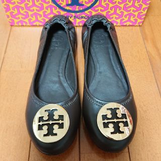 トリーバーチ(Tory Burch)のトリーバーチ バレエパンプス ブラウン(バレエシューズ)