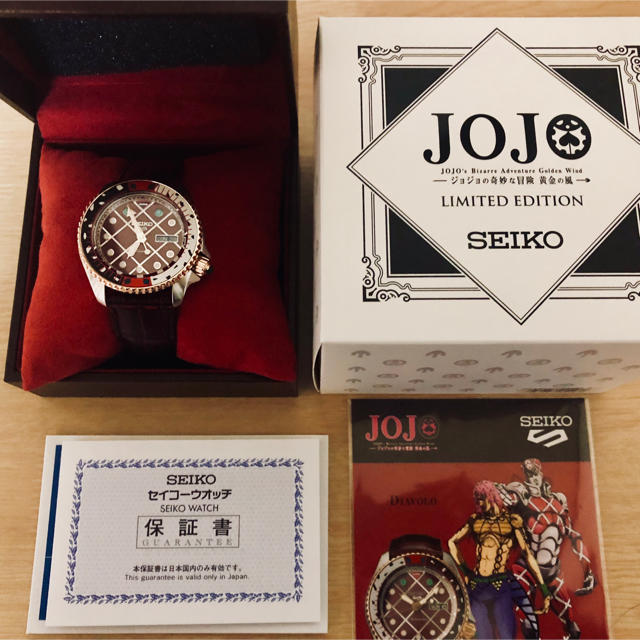 ジョジョ SEIKO ディアボロ状態未使用