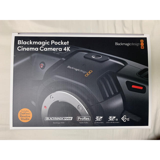 Blackmagic Pocket Cinema Camera 4K ＋バッテリ