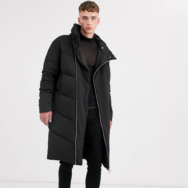 asos(エイソス)のASOS DESIGN puffer coat メンズのジャケット/アウター(ダウンジャケット)の商品写真