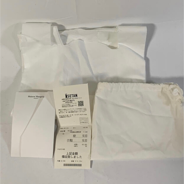 Maison Martin Margiela(マルタンマルジェラ)のマルジェラ 2018ss 初期レザーポーチ　付属品完備 メンズのバッグ(ウエストポーチ)の商品写真