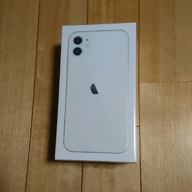 iPhone - 未開封 iPhone11 64GB SIMロック解除済 SIMフリー ホワイト
