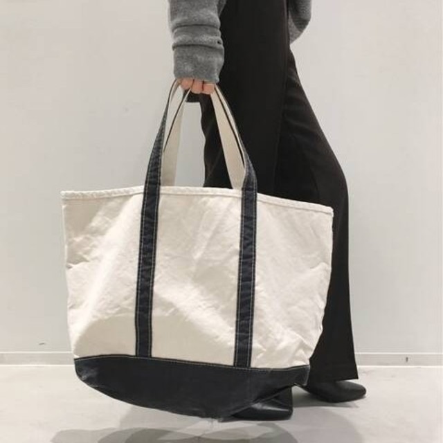 新品アパルトモン　L.L.BEAN Canvas tote bag M ブラック