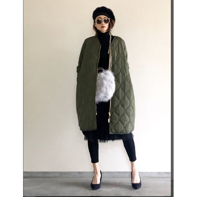 ロングコートEmma Taylor エマテイラー MILITARY COCOON COAT