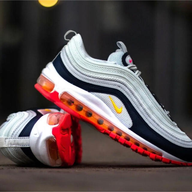 NIKE(ナイキ)のAIR MAX 97 27.5cm ナイキ エアマックス ネイビー オレンジ メンズの靴/シューズ(スニーカー)の商品写真