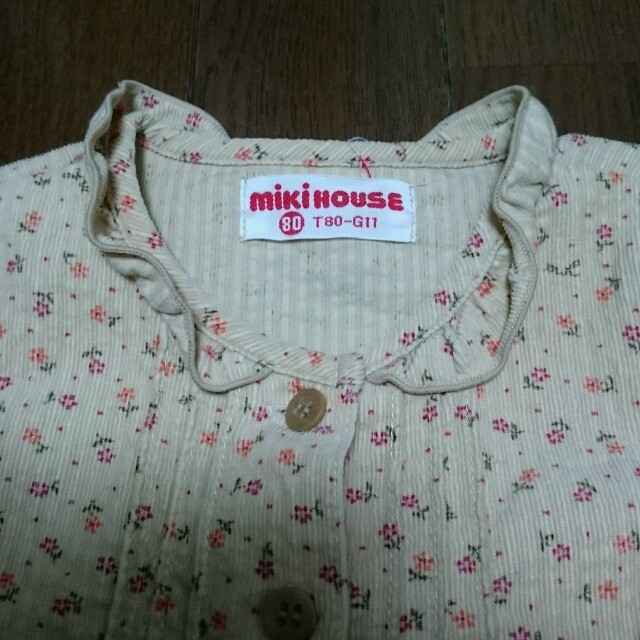 mikihouse(ミキハウス)のミキハウス トップス80㎝ キッズ/ベビー/マタニティのベビー服(~85cm)(シャツ/カットソー)の商品写真