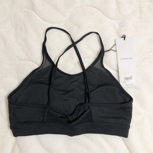 lululemon(ルルレモン)の専用　alo yoga logo bra  新品未使用 S レディースの下着/アンダーウェア(ブラ)の商品写真