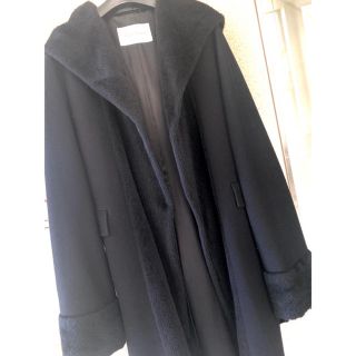 マックスマーラ(Max Mara)の希少46サイズ  MaxMara フードコート　(ガウンコート)