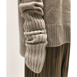 アパルトモンドゥーズィエムクラス(L'Appartement DEUXIEME CLASSE)のKNIT GLOVE ベージュ(手袋)