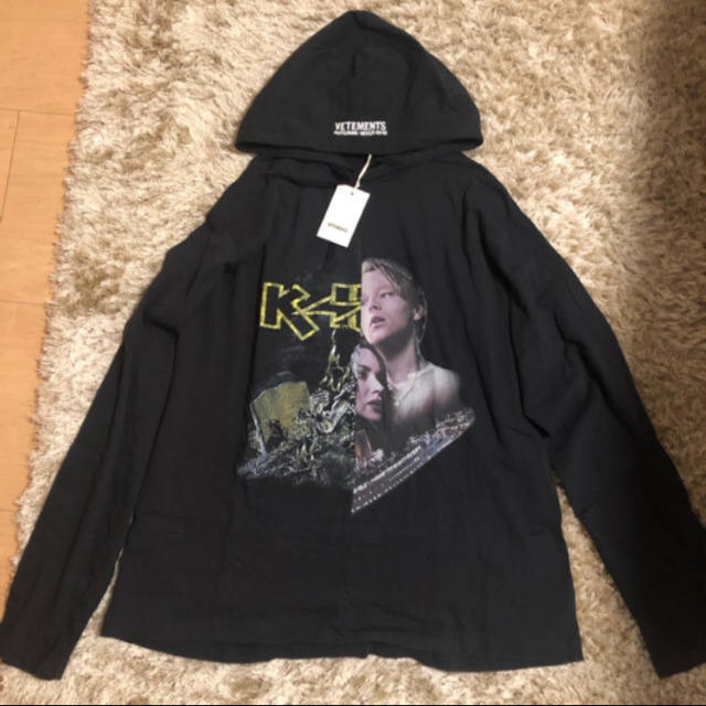 vetements タイタニック カットソーパーカー